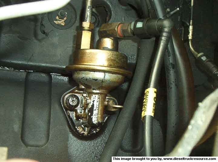 Electric to mechanical lift pump 5.9 Cummins School Bus Conversion